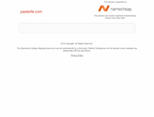 Tablet Screenshot of pastelife.com